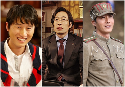 왼쪽부터 송새벽, 류승범, 김주혁 ⓒ영화 '위험한 상견례', '수상한 고객들', '적과의 동침'의 스틸
