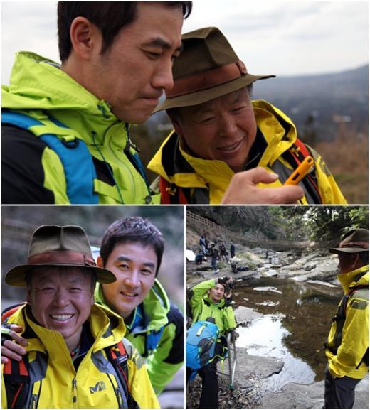 엄태웅과 엄홍길ⓒ블로그 alpinenews