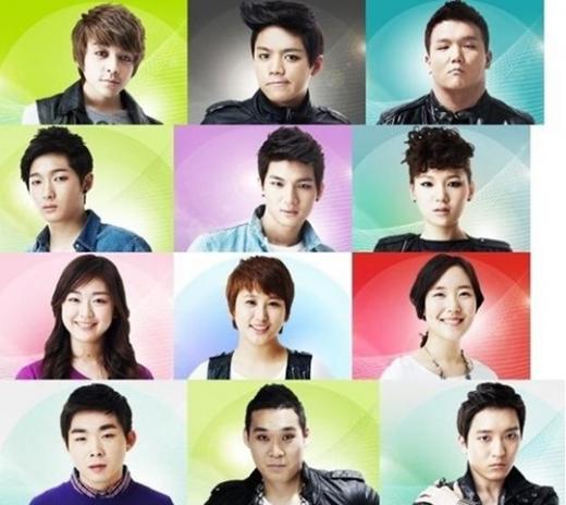 사진 왼쪽 위부터 순서대로<br /><br />
셰인, 황지환, 이태권,<br /><br />
데이비드 오, 노지훈, 김혜리,<br /><br />
권리세, 정희주, 백세은,<br /><br />
백청강, 손진영, 조형우
