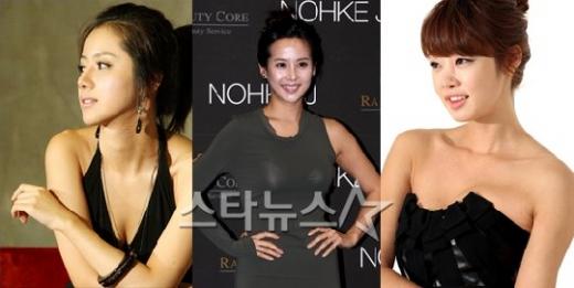 최송현(왼쪽)·조여정·최여진ⓒ머니투데이 스타뉴스