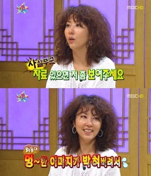 김완선 ⓒ사진=MBC '황금어장-무릎팍도사' 방송 화면
