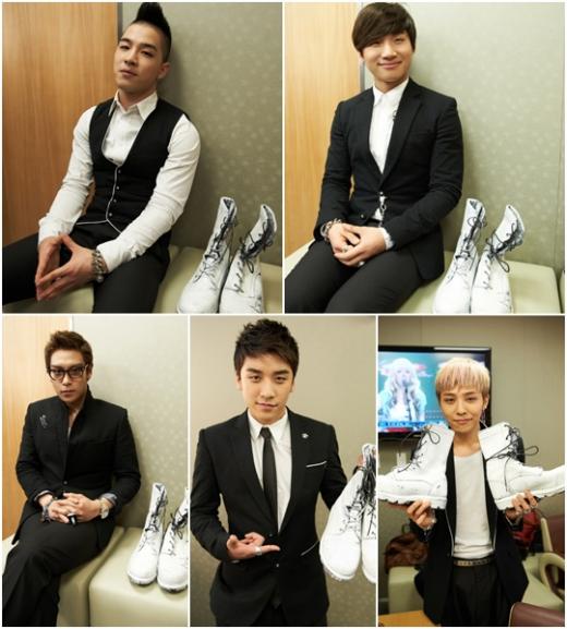 태양, 대성(위),탑, 승리, 지드래곤(아래)ⓒ각 멤버들의 미투데이