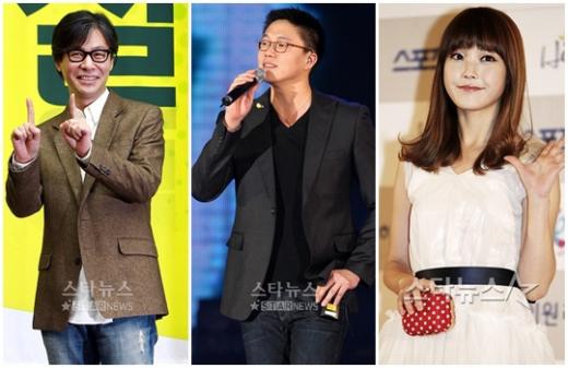 윤상, 성시경, 아이유(왼쪽부터) ⓒ스타뉴스 