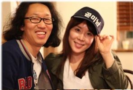 ▲ 김경진(왼쪽), 천예원 ⓒ출처=김경진 트위터