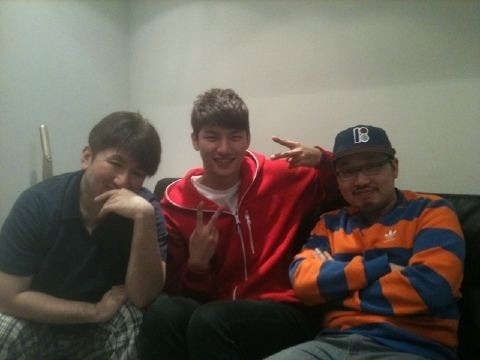 ▲ 방시혁, 노지훈, 피독(Pdogg) ⓒ출처=방시혁 트위터