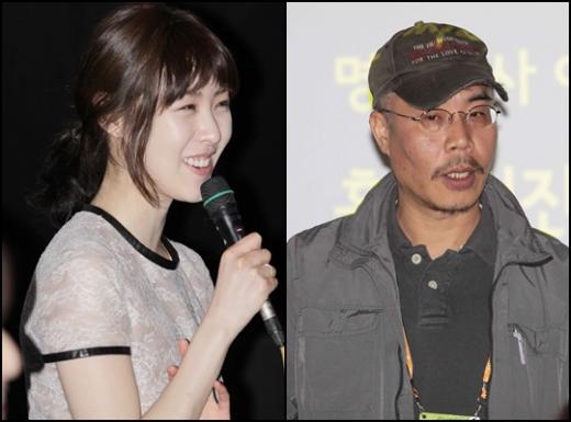 배우 이연희(왼쪽)와 이명세 영화감독 ⓒ사진=한국문화예술교육진흥원 제공 