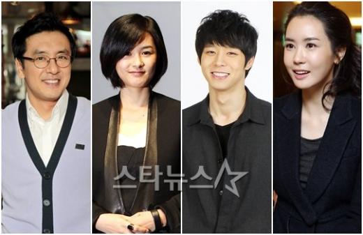사진 왼쪽부터 '리플리'에 출연하는 김승우, 강혜정, 박유천, 이다해 ⓒ머니투데이 스타뉴스