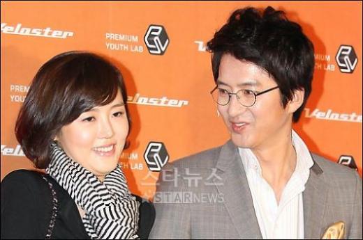 배우 정준호-이하정 아나운서 부부 ⓒ사진=임성균 기자  