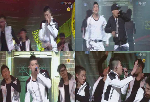 박재범 <사진출처=SBS '인기가요' 방송>