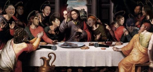 ▲ BMK(앞줄 왼쪽), 김영희PD, 김건모, 김연우, 정엽, 윤도현, 임재범, 이소라, 박정현, 김범수(뒷줄 왼쪽부터), 김제동(앞줄 오른쪽), 백지영(뒷줄 오른쪽 끝) ⓒ출처='나는 가수다' 갤러리
