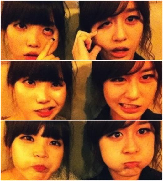 아이유와 지연ⓒ지연 트위터