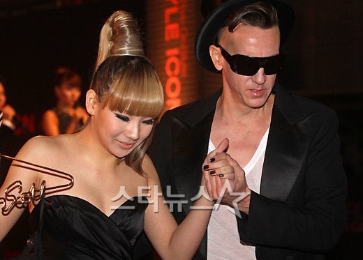 2NE1 씨엘(왼쪽)과 제레미스캇 ⓒ머니투데이 스타뉴스