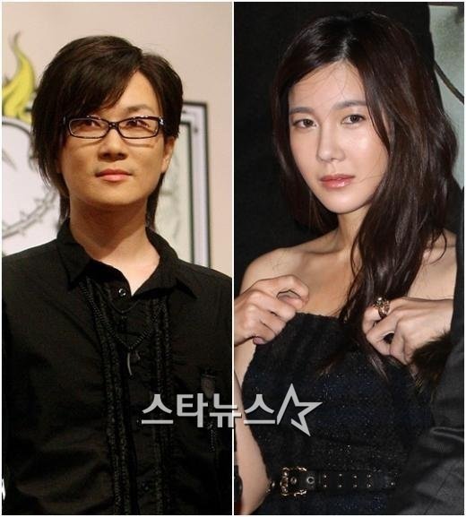 가수 서태지(왼쪽)와 배우 이지아 ⓒ머니투데이 스타뉴스