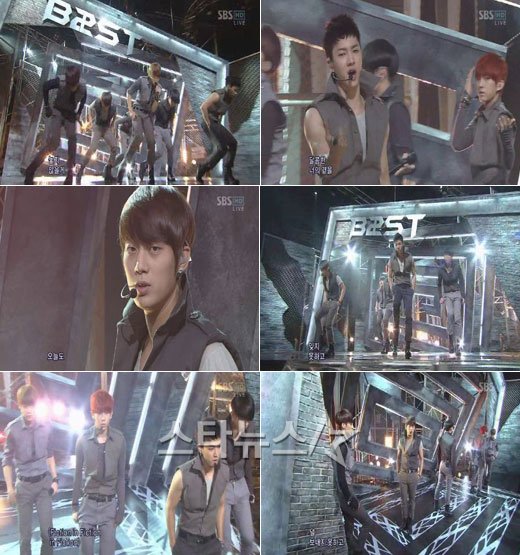 그룹 비스트 <사진=SBS '인기가요'>