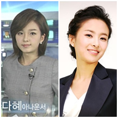 ▲ 차다혜 아나운서(왼쪽), 고 송지선 아나운서 ⓒKBS, MBC 스포츠플러스