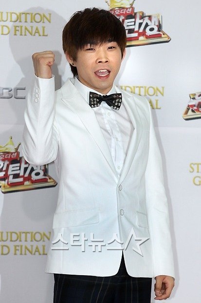 MBC '스타오디션 위대한 탄생' 우승자 백청강 ⓒ사진=홍봉진 기자 