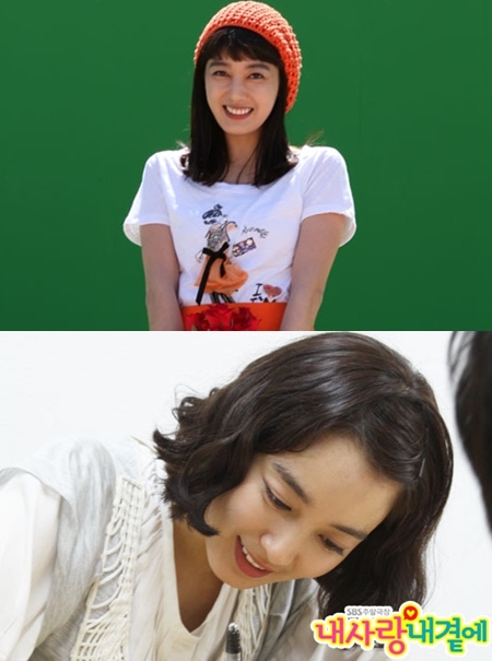 여고생 이소연(위)와 25세 이소연