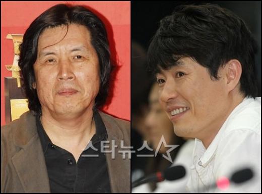 이창동 감독(왼쪽)과 류승완 감독 ⓒ사진=류승희·이기범 기자 