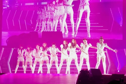 소녀시대의 오사타 공연 모습 <사진=SM엔터테인먼트>