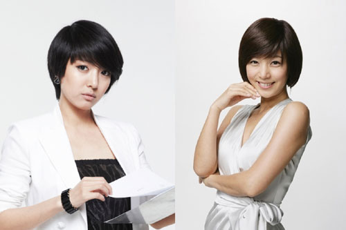이설희(왼쪽)와 고 장진영 <사진=CJ E&M>