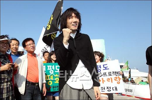 김장훈 ⓒ연평도(인천)=임성균 기자