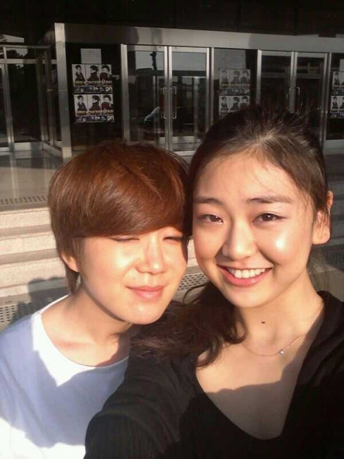 ▲ 김혜리(왼쪽), 권리세 ⓒ출처=권리세 미투데이