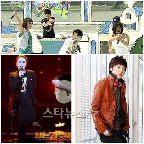 위부터 시계방향으로 '무도 올림픽대로 듀엣가요제', '슈스케2'의 강승윤, '나가수'의 이소라
