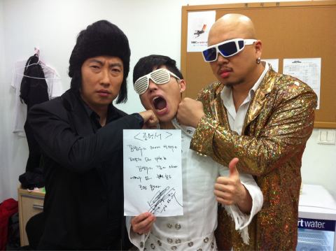 박명수, 김범수, 돈스파이크(사진 왼쪽부터) <사진=돈스파이크 트위터>