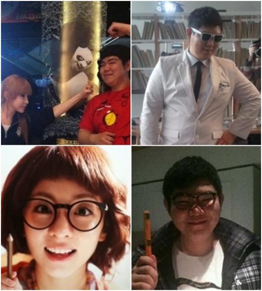 2NE1의 매니저ⓒ박봄 미투데이(사진 위 왼쪽),산다라박 미투데이
