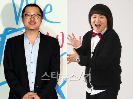 지상렬(왼쪽)과 김신영 ⓒ사진=임성균 기자  