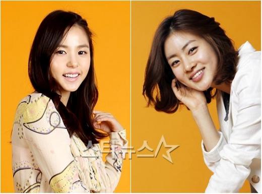 영화 '써니'의 민효린(왼쪽)고 강소라 ⓒ머니투데이 스타뉴스