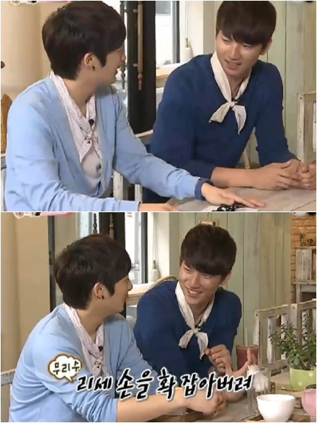 데이비드 오(왼쪽)과 노지훈 ⓒ사진=MBC '우리결혼했어요3' 방송 화면