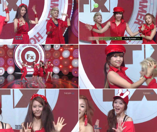 걸그룹 f(x) <사진=SBS '인기가요'>