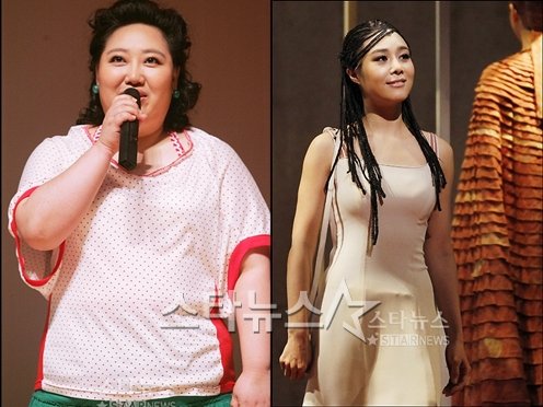 '삼거리극장' 기자회견 당시 박준면, '아이다' 공연 중인 옥주현ⓒ사진=머니투데이 스타뉴스
