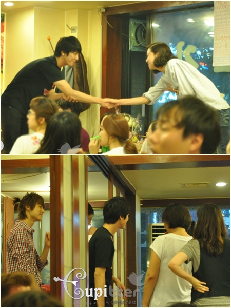 MBC '최고의 사랑' 종방연에 나타난 씨엔블루 ⓒ사진=MBC 홍보국 대학생 메신저 큐피터 블로그