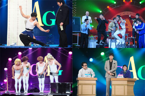 '개그콘서트'의 '달인', '봉숭아학당', '두분토론', '발레리NO'코너(왼쪽 위부터 시계방향) <사진=KBS>