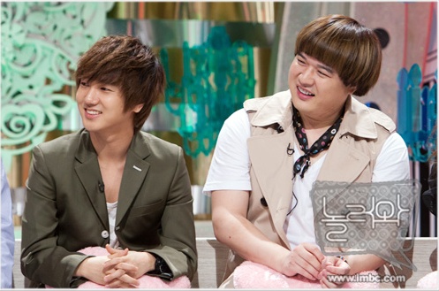 그룹 슈퍼주니어의 예성(왼쪽)과 신동 <사진=MBC>