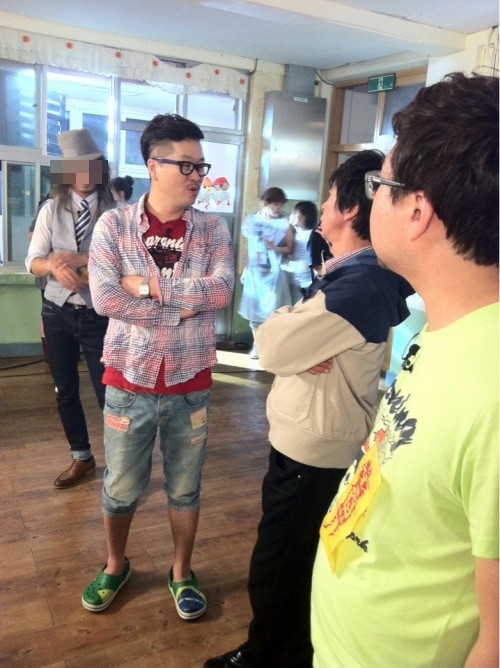 ↑ 지상렬, 김국진, 박휘순 (왼쪽부터) ⓒ출처=김창렬 트위터