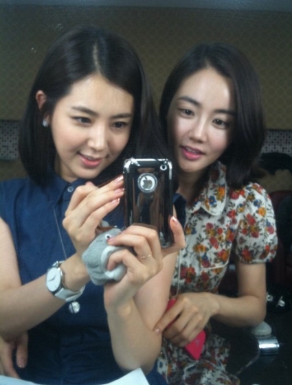 ▲ 한채아(왼쪽), 황우슬혜 ⓒ출처=한채아 트위터