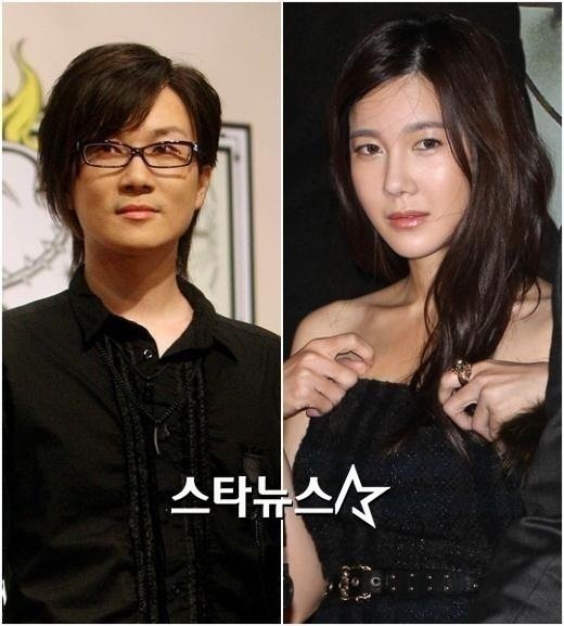 가수 서태지(왼쪽)와 배우 이지아 ⓒ머니투데이 스타뉴스