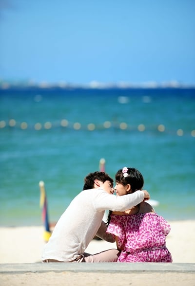 SBS '여인의 향기' 일본 오키나와 촬영현장 ⓒ사진=SBS 제공 