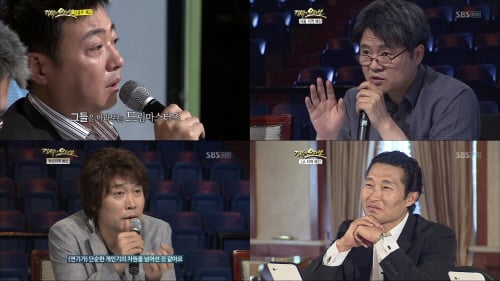 윤다훈(왼쪽 위부터 시계방향), 구본근 PD, 대니얼 대 킴, 이재용 