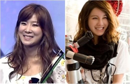 전자 바이올리니스트 박은주(왼쪽)와 배우 이지아 ⓒ사진=tvN 제공 