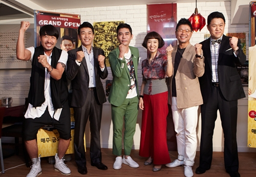 (왼쪽부터)노홍철 이제석 우종욱 한젬마 양진석 김구라