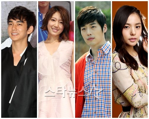 유승호(왼쪽부터), 박신혜, 김재원, 민효린