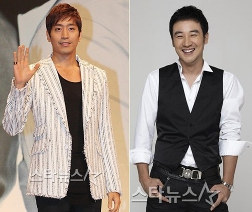 배우 에릭(문정혁)과 엄태웅 