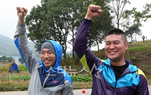 힙합그룹 다이나믹 듀오 개코(왼쪽)과 최자 