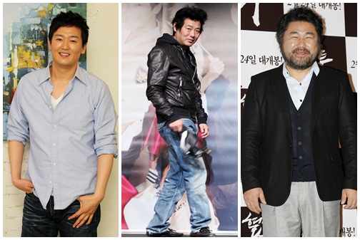 왼쪽부터 김정태,성동일,고창석