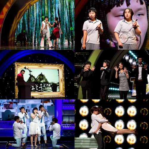 (왼쪽위부터 시계방향) 김찬양 IUV 이스케이프 김종완 아이빅하모니카앙상블 김하준
