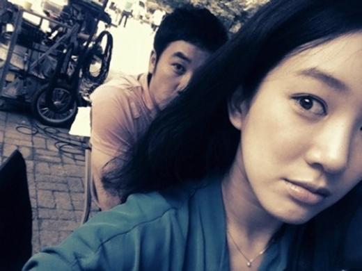 엄태웅(왼쪽)과 정려원 ⓒ출처= 정려원 트위터